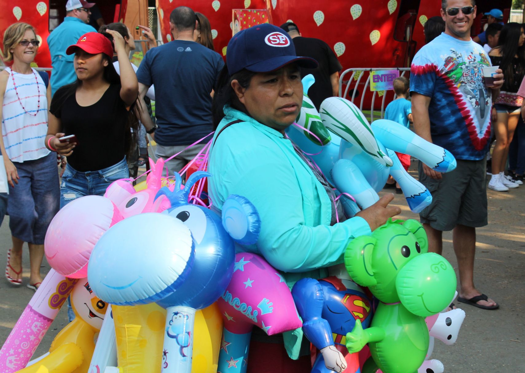 Vendor at the Napa County Fairgrounds